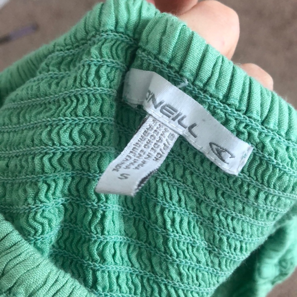 o’neill turquoise maxi dress with pockets